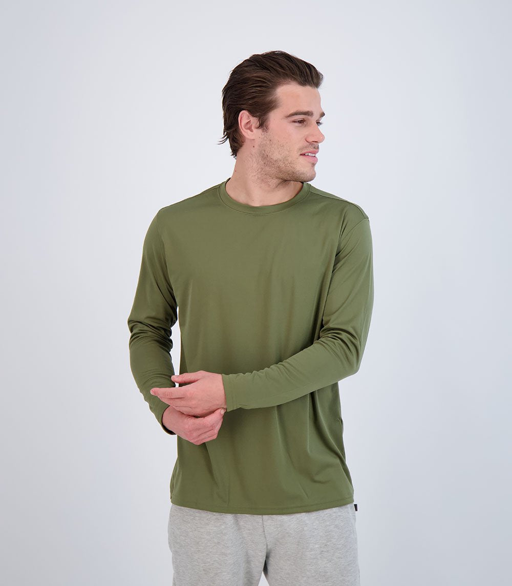Straya Green Long Sleeve Sun Shirt – Z and TEE